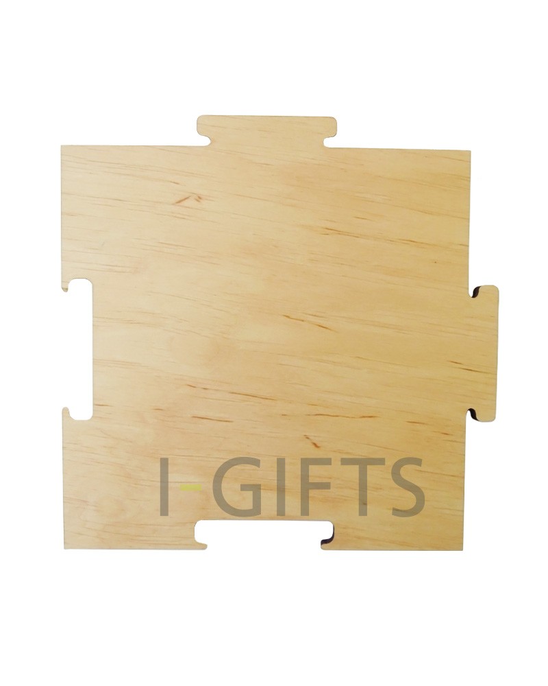 Pannello puzzle in legno da parete